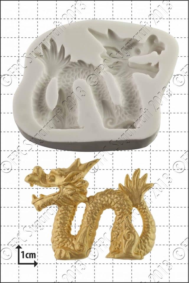 Sugarcraft mould - Chinese Dragon (Left) C075
