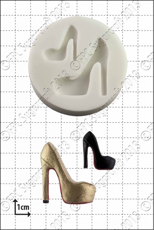 Sugarcraft mould - Fashion Shoe C123